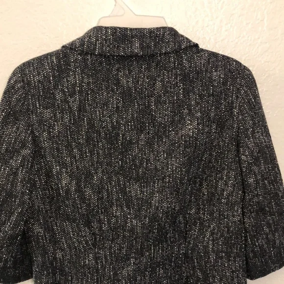TALBOTS Petites Charcoal Tweed Jacket Blazer/Preowned - Picture 13 of 17